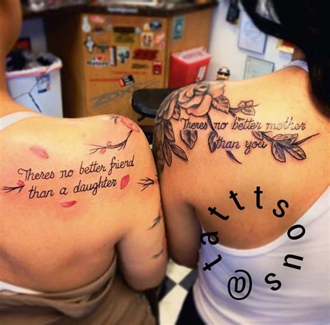 16 Adorable Mother Daughter Tattoo Ideas To Let Your Mother Tattoos