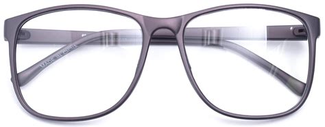 Large Nerd Thin Eyeglasses Vintage Fashion Inspired Geek Clear Lens