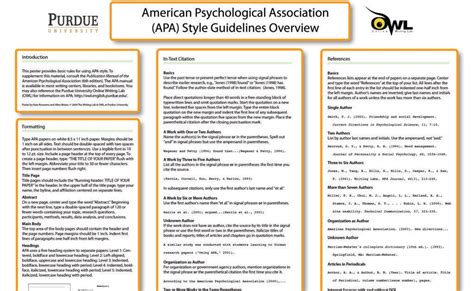 Purdue Owl Apa 7 Sample Paper Purdue Owl Apa Formatting The Basics