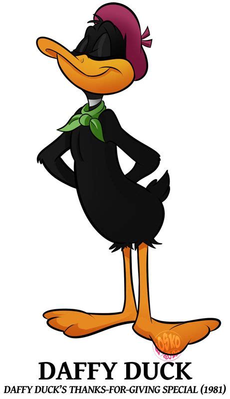 1981 Daffy Duck By Boskocomicartist On Deviantart Daffy Duck
