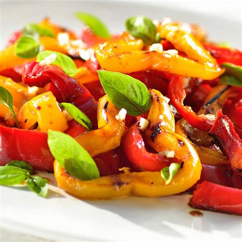Recette Poivrons au four facile rapide
