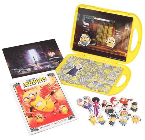 Minions The Rise Of Gru Book And Magnetic Play Set Book Summary