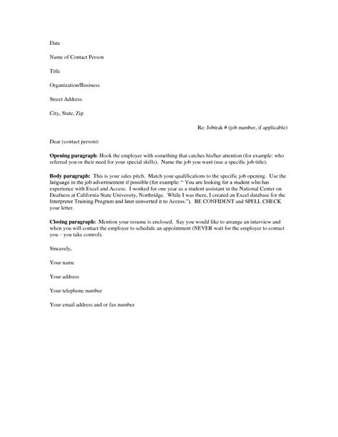 Cover letter help boost your chances of having your resume read with our help. Basic Cover Letter for a Resume