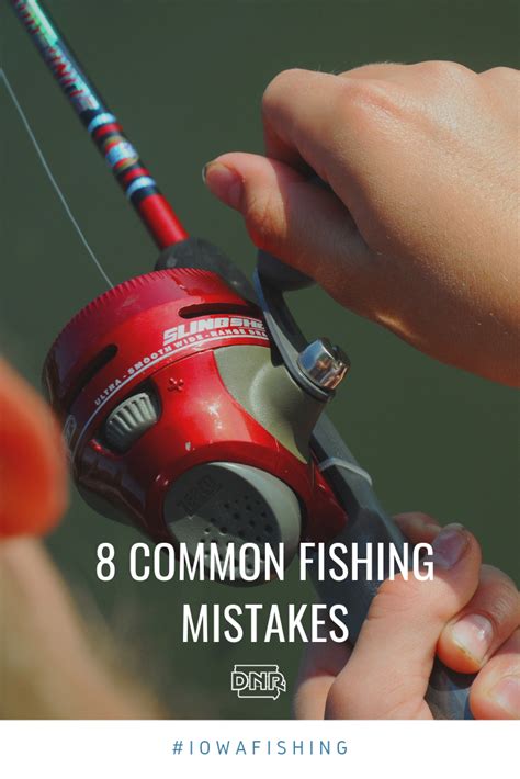 8 Common Fishing Mistakes Anglers Make Fish Angler Fishing Line Spooler