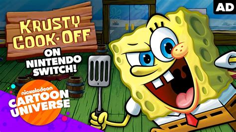Spongebob Krusty Cook Off Game On Nintendo Switch 🎮 Nickelodeon