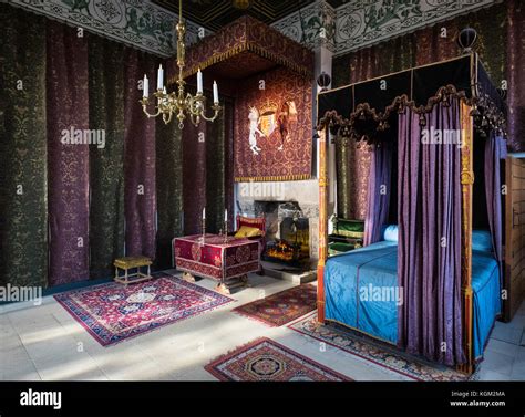 The Queens Bedchamber Inside Royal Palace At Stirling Castle In