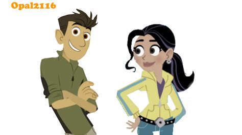 [request] chris and aviva from wild kratts by opal2116 on deviantart