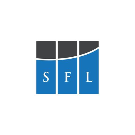 Sfl Letter Logo Design On White Background Sfl Creative Initials