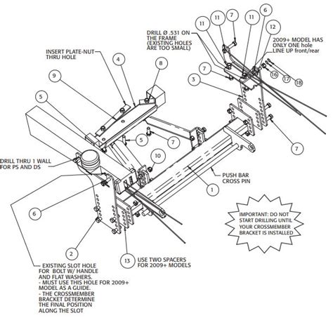 Snowdogg Plow Mount 16061205 Service Manual Library