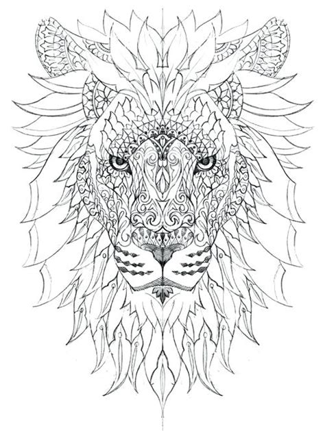 Stress Relief Coloring Pages Mandala Animals Coloring Pages