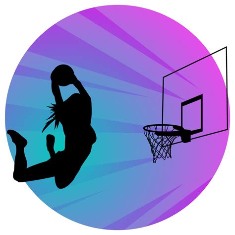 Female Basketball Player Silhouette 268542 Vector Art At Vecteezy