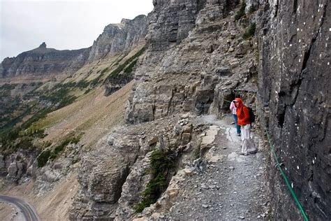 Highline Trail Backpack And Hike Near Logan Pass Glacier National