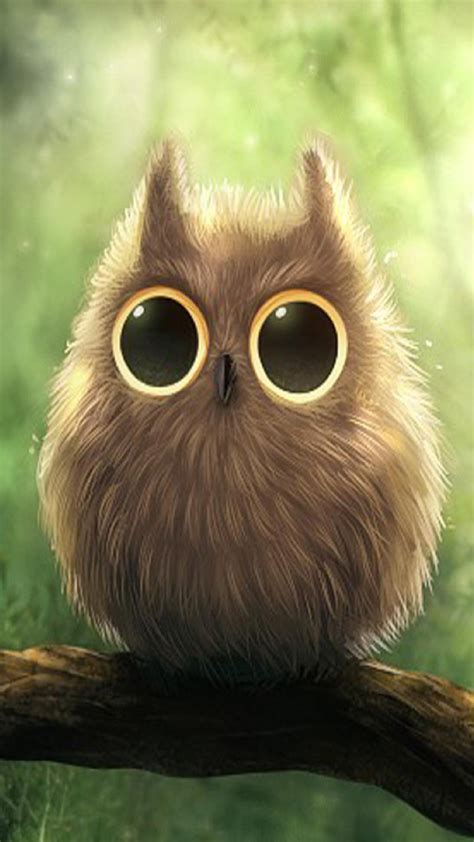 47 Cute Owl Iphone Wallpapers On Wallpapersafari