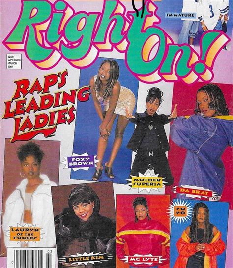 Female Rappers Black Culture Retro Poster Vintage Magazines