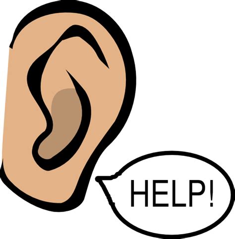 Save The Ear Clip Art At Vector Clip Art Online Royalty