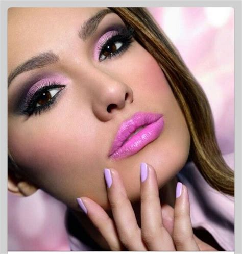Pink Lipstick Pink Eye Makeup Spring Makeup Eye Makeup