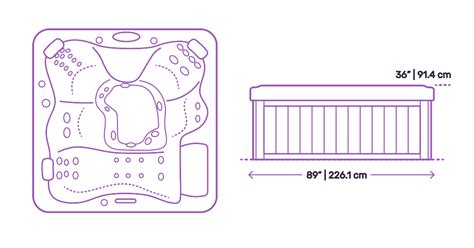 Hot Tubs Dimensions And Drawings