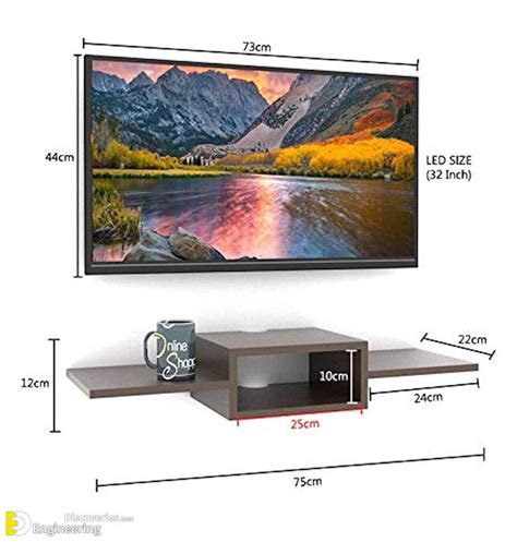 Tv Unit Dimensions And Size Guide Engineering Discoveries Wall Unit