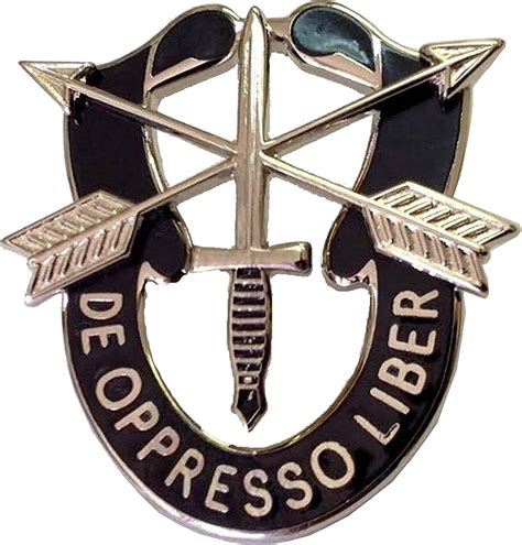 Us Special Forces Insignia De Oppresso Liber