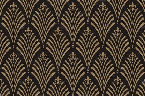 Art Deco Style Seamless Pattern ~ Graphic Patterns