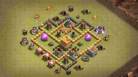 Clash Of Clans Base Th5 - 21+ Best TH5 War Base Links 2021 (New!) | Anti....
