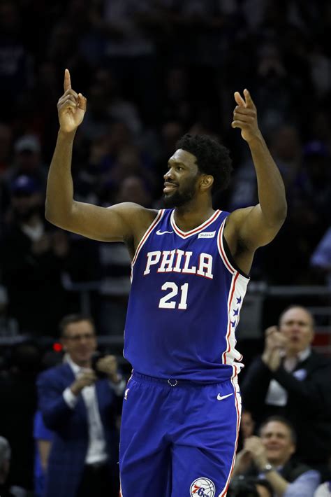 Philadelphia 76ers center joel embiid reacts after suffering an apparent leg injury against the washington wizards during the third quarter on friday night. Joel Embiid Age - Jelitaf