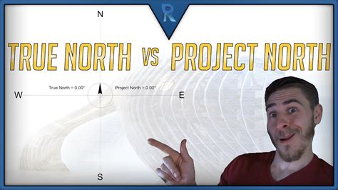 Project North Vs True North Revit Youtube