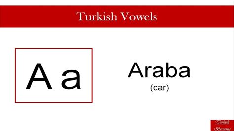 Turkish Alphabets T Rk E Alfabe Youtube