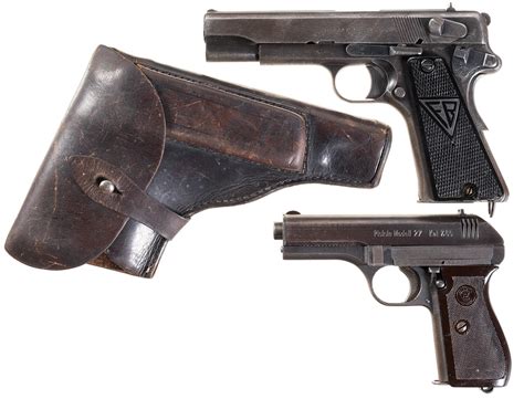 Two Nazi Marked Semi Automatic Pistols Rock Island Auction