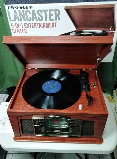 Crosley Lancaster 5 In 1 Entertainment Center Record Player