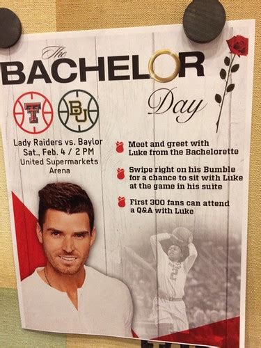 The Bachelor Day Saw This Advertisement For An Event Calle Flickr
