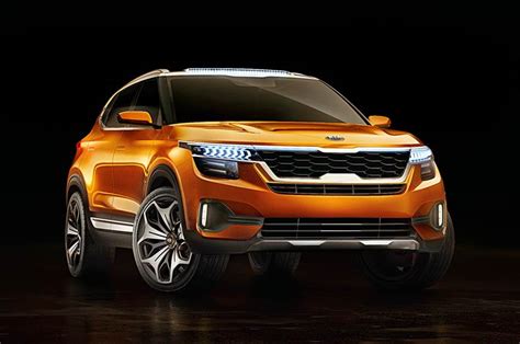 Kia Sp Concept Suv Could Launch With Bs Iv Engines Autocar India