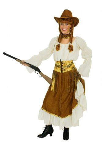 Kostüm Western Lady Cowgirl 3tlg Cowgirlkostüm Gr 36 38 Cowboy Karneval