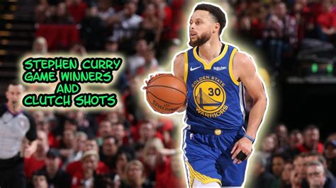 Stephen Curry Clutch Shots And Game Winners Career Highlights ᴴᴰ Youtube