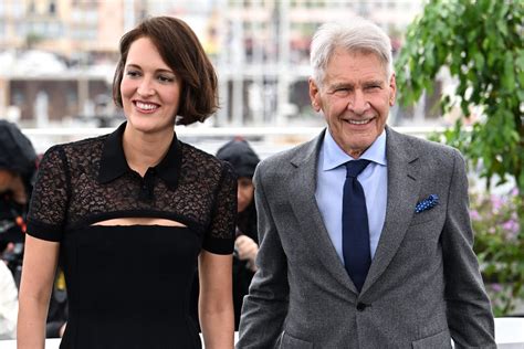 Cannes 2023 Phoebe Waller Bridge And Harrison Ford At The INDIANA