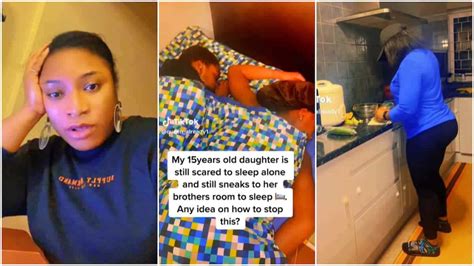 Mother Catches Teenage Daughter In Bed With Younger Brothers Bed