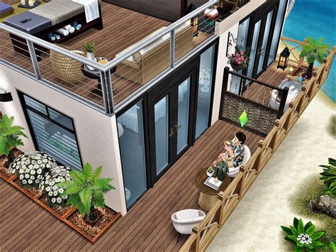 See more ideas about sims house, sims, sims freeplay houses. sim house design workshop: Sims Freeplay Island Villa ...