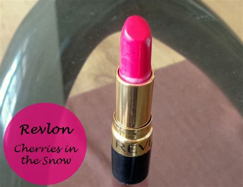 Revlon Super Lustrous Lipstick Cherries In The Snow Review And