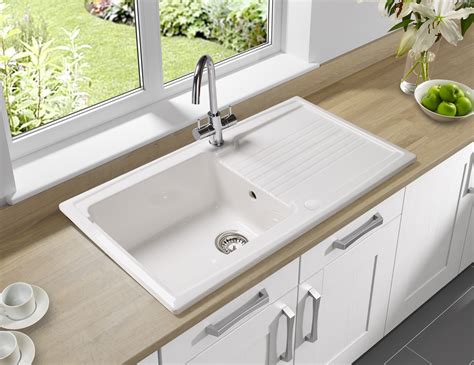 How would you reinvent your backyard? Astracast Equinox 1.0 Bowl Ceramic White Inset Sink And ...