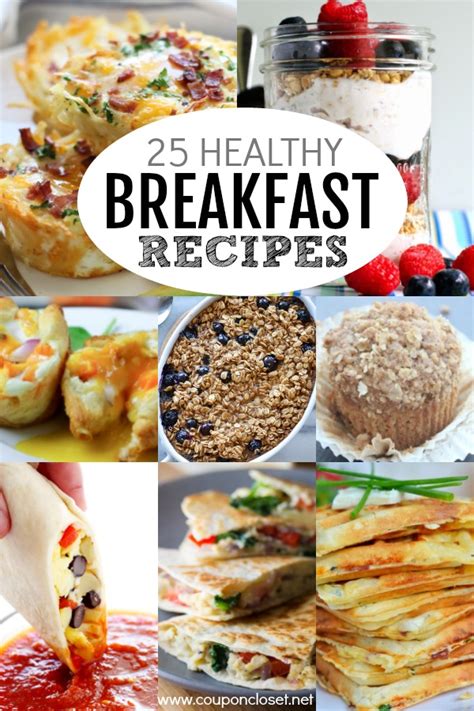 Healthy Breakfast Ideas 25 Healthy Breakfast Recipes