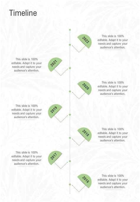Timeline Interior Design Proposal Template One Pager Sample Example