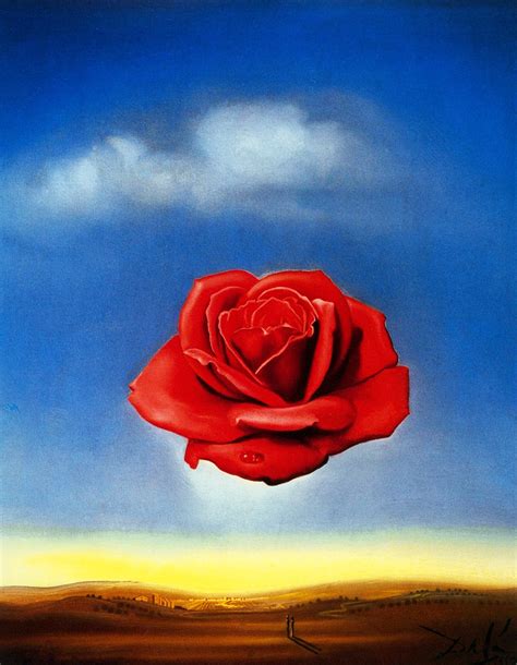 Perfume Pic Of The Week No 2 The Meditative Rose By Salvador Dalí
