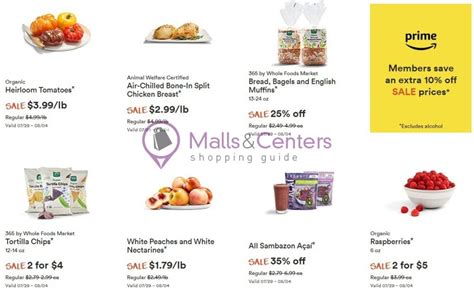 Find deals from your local store in our weekly ad. Whole Foods Market Weekly Ad - sales & flyers specials ...