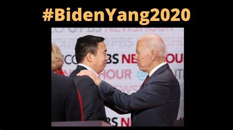 If you haven't seen it, check it out. The case for #BidenYang2020. Andrew Yang and Joe Biden are ...
