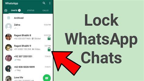 How To Lock Whatsapp Group Chats In Android Phone 🔒 Youtube