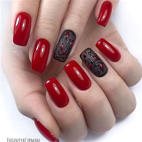 23 Best Red Nails Ideas Aray Blog For Chic Women