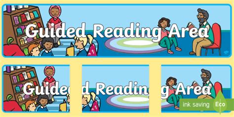 Guided Reading Area Display Banner Teacher Made
