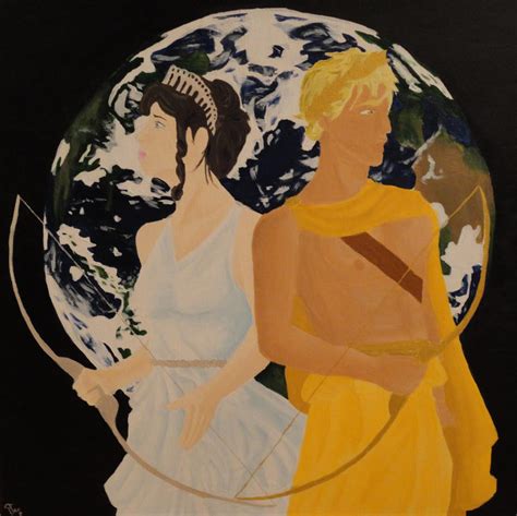 Apollo And Artemis By Nightowl70 On Deviantart