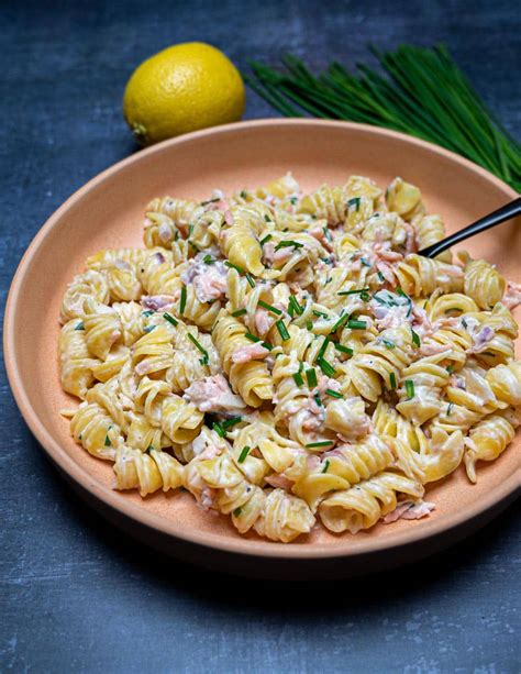 Easy Smoked Salmon Pasta With Philadelphia Skinny Spatula