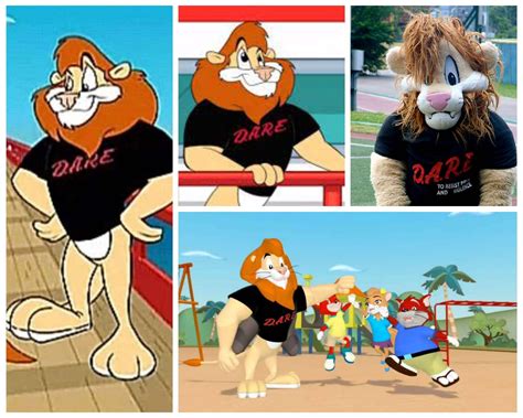 Daren The Lion The Dare Mascot
